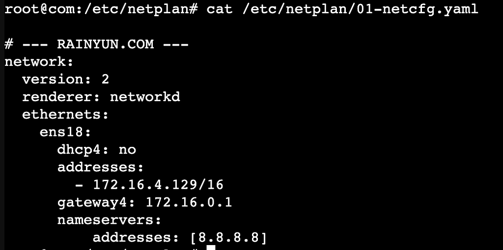  netplan ubuntu faq 